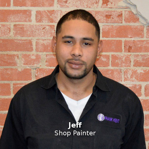 Jeff Shop Painter Frank Kent Body Shop