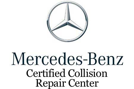Mercedes-Benz certified collision repair center logo