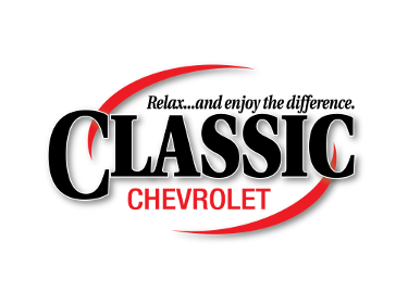 Classic Chevrolet body shop repair center logo